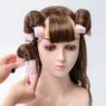 thumbnail image 4 of 12PCS Lazy Hair Curler Set with Button Foam Rollers Big Wavy Curling Tube Foam Hair Curling Tool, 4 of 5