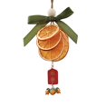 thumbnail image 1 of Colgante de coche naranja, flor seca, pensamientos y sentimientos, decoración colgante de naranja dulce para espejo retrovisor., 1 of 6