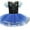 1Piece Black and blue, variant on QEFJNO 3-8Y Kids Girls Princess Ballet Dress Leotards Skirted Tutu Dancewear Ballerina Party Dresses 1 Piece