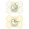 MAM Perfect Night Pacifier, 0-6 Months,Girl, 2 Pack