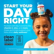MaryRuth's Multivitamin Gummies for Kids Ages 4+, Bone Health, Immune Support, General Health, Gluten-Free Sugar-Free Vegan Unisex, 60 Count