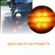 thumbnail image 2 of Sidaley 1 par de repuesto para JK 2007-2017 12 V lámpara ámbar frontal LED intermitente luz Bombillas para automóviles, 2 of 6
