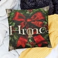 thumbnail image 2 of BANET Christmas Pillow Covers Christmas Decoration Throw Pillow Covers Red Buffalo Plaid Pillowcase for Sofa White, 2 of 5