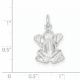 thumbnail image 2 of Beautiful Sterling Silver Frog Charm, 2 of 2