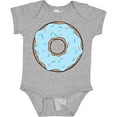 thumbnail image 3 of Inktastic Blue Donut, Donut With Colorful Sprinkles, Frosting Boys or Girls Baby Bodysuit, 3 of 5