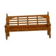 thumbnail image 1 of Silla reclinable de madera 1:12, muebles en miniatura para habitación, accesorio DIY realista, Mini banco de madera para manualidades, juego de rol,, 1 of 9
