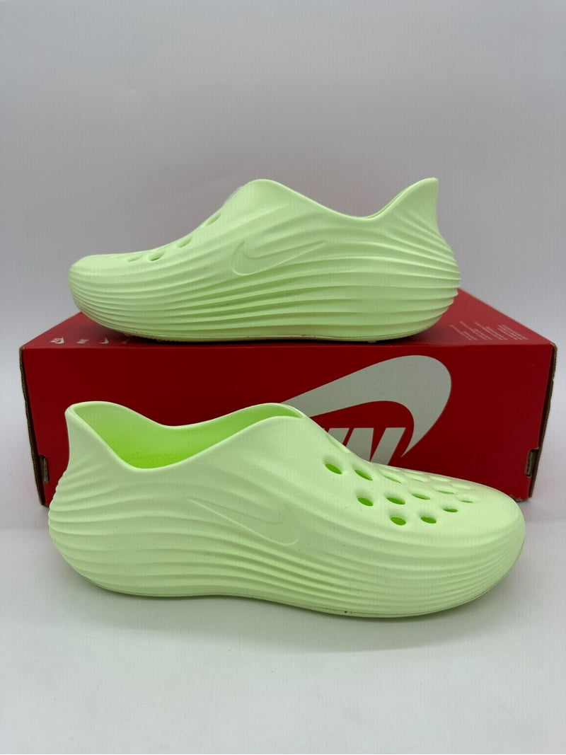 Nike ReactX Rejuven8 Women's Size 6 Neon Green Athletic Slides