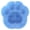 blue, variant on OUKEYA Silicone Non-Slip Foot & Body Scrubber Shower & Bath Brush