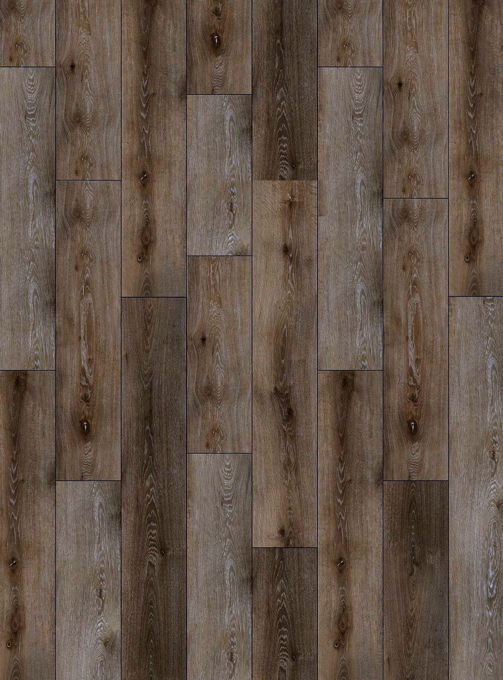 Oxford (Rustic Walnut) 20 MIL Wear Layer 5.5mm Thick x 9 in. W x 60 in. L Click Lock Waterproof Luxury Vinyl Plank Flooring with IXPE (30.18 sqft/case)