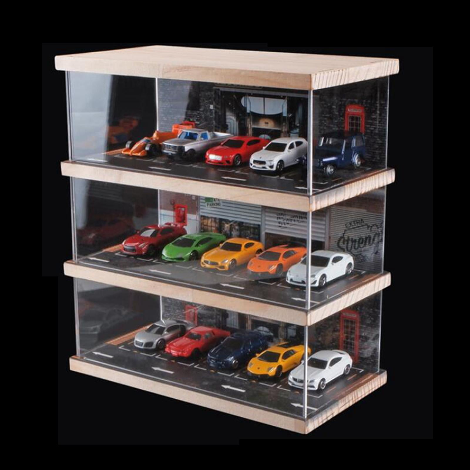 Vitrine Acrylique Transparente Pour Miniatures Voitures Ou Figurines - Neuf