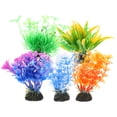 thumbnail image 3 of KAKOWELY 5 adornos de plantas acuáticas simuladas, decoraciones decorativas para peceras., 3 of 5