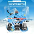 thumbnail image 6 of QISIWOLE Kids Mittens Toddler Winter Waterproof Mittens for Kids Snow Ski Mittens Gloves Unisex Cold Weather Warm Mittens for Children Boys Girls, 6 of 7