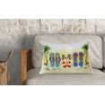 thumbnail image 6 of LR Home Panama Performance Poly Filled Pillow in Multicolored, 14" x 20", 6 of 9