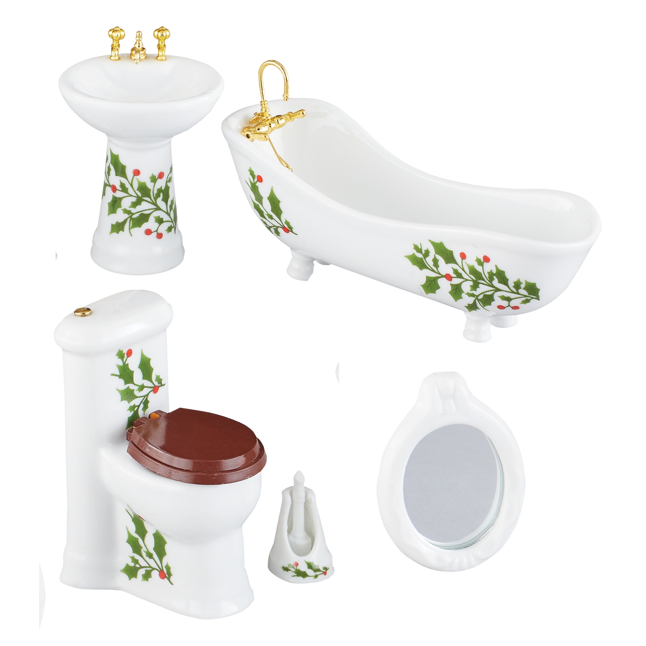 miniature bathroom set