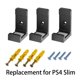 thumbnail image 4 of Cateissary Soporte de montaje en pared para máquina de juegos, refrigeración, estante de montaje plano, soporte Vertical para videojuegos, Videojuegos y accesorios delgado, 4 of 6