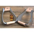 thumbnail image 3 of Hilason Western Aluminium Roper Horse Saddle Stirrups Pair W/ 5" Width, 3 of 5