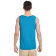 thumbnail image 2 of Gildan G520 Heavy Cotton Tank Top, XL, Sapphire, 2 of 3