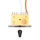 thumbnail image 2 of JIUWU Arnés de cableado para guitarra Strat Precableado 3 potenciómetros de 500 k 1 volumen 2 perillas de control de tono Interruptor de 5 vías, 2 of 5