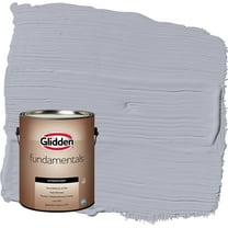 Glidden Fundamentals Glistening Gray / Grey Satin Exterior Paint, 1 Gallon