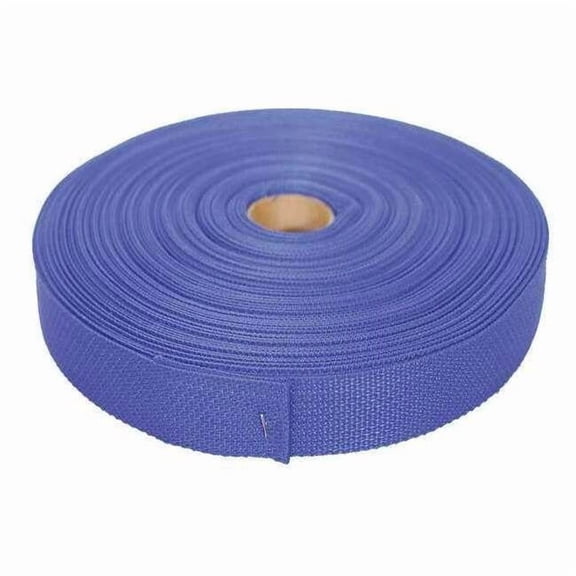 Bulk-Strap Webbing,Polypropylene,1" W,Blue P01102BL