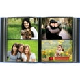 thumbnail image 2 of Pioneer Photo Album ID Series Bound Photo Album with Sewn Silver ID Plate, Holds 208 4x6" Photos, 2 Per Page, Bright Blue, 2 of 2