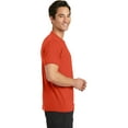 thumbnail image 2 of Port & Company Men's Essential Blended Performance Tee_Orange_4XL, 2 of 3
