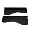thumbnail image 1 of Floating Shoe Display Shelf, 2 Packs Acrylic Shoe Shelves for Wall, L Shape Floating Sneaker Rack for Bedroom, Sneaker Collection, 6.6lb Load Bearing, 1 of 7