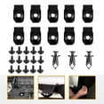 thumbnail image 4 of Engine Under Cover Splash Shield Guard Body Bolts Bumper Liner Push Retainer Fastener Rivet Clips Extruded U-Nuts for G35 G37 FX35 FX45 EX35, 4 of 8