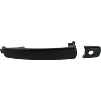 Exterior Door Handle Compatible with 2008-2013 Nissan Rogue Front, Driver Side 2-Door, Coupe Primed With Cover