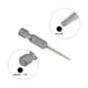 thumbnail image 4 of 1/16" Hexagonal Destornillador Taladro SAE 1/4" Hexagonal Vástago 2" Longitud Magnético S2 Acero Potencia Perforación taladros, 4 of 5