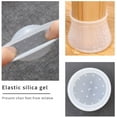 thumbnail image 2 of 24 tapones de silicona para patas de sillas, almohadillas de silicona para muebles, mesas, protectores de patas antiarañazos para sillas, mesas, sofás de casa, 28-45 mm (transparente), 2 of 5