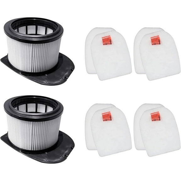 UZ565H Filter Replacement for Shark UZ565H Stratos Ultralight Corded Stick Vacuum 2 Filters 4 Foam Felt Filters