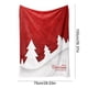 thumbnail image 3 of CaiYueKe Christmas Throw Blanket Flannel Plush Soft Warm Reversible Cozy Fleece Blankets with Red Snowflake Design for Couch Bed Sofa Home Decor Winter Gift Holiday Season Comfort, 3 of 7