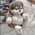 thumbnail image 3 of ZhangC Running Husky Plush, 17.7Inch Moving Legs Stuffed Animal Toy, Soft and Cuddly Farm Animal Doll, Desktop Fidget Soft Cuddly Pal Sensory Gift for Office Bedroom, 3 of 6