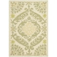 thumbnail image 2 of SAFAVIEH Chelsea Hollie Geometric Wool Area Rug, Beige/Green, 7'9" x 9'9", 2 of 8