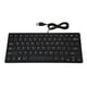thumbnail image 2 of Teclado Con Cable Pequeño, Teclado Con Cable Mini USB Ultradelgado Teclado Con Cable Teclado Pequeño Con Teclados De 78 Teclas Para Computadora De Escritorio PC Portátil, 2 of 7