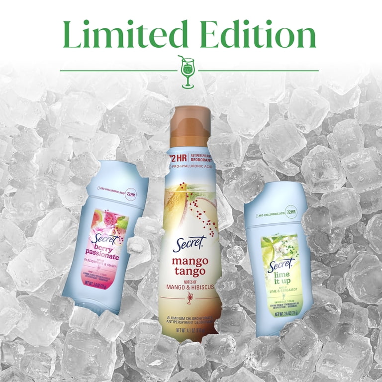 Secret Fresh Invisible Solid Antiperspirant & Deodorant for Women