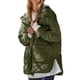 thumbnail image 1 of Chaqueta Acolchada para Mujer, con Capucha, Larga, Cremallera, Abrigo de Invierno, Chaquetas Cálidas con Bolsillos Verde S, 1 of 8