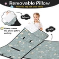 thumbnail image 3 of Pioneer Flower Floral Print Pattern Toddler Nap Mats for Kids Preschool,Sleeping Mat Bag or Kids,Toddler Sleeping Bag,Toddler Nap Mat or Daycare, 3 of 6