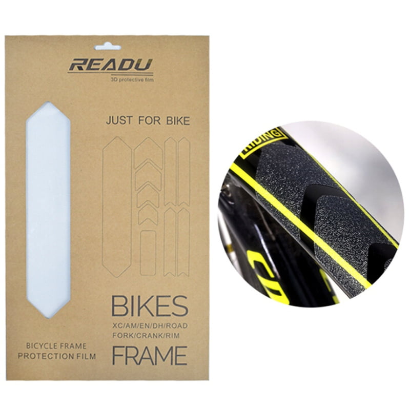 bicycle frame protection stickers