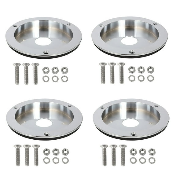 4pcs For Universal Watermelon Bunk LED Light Adapter Kit Mounting Bracket 79731