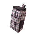 thumbnail image 3 of Bolsa de compras de tela Oxford, resistente al desgaste, para carrito de supermercado Gris, 3 of 8