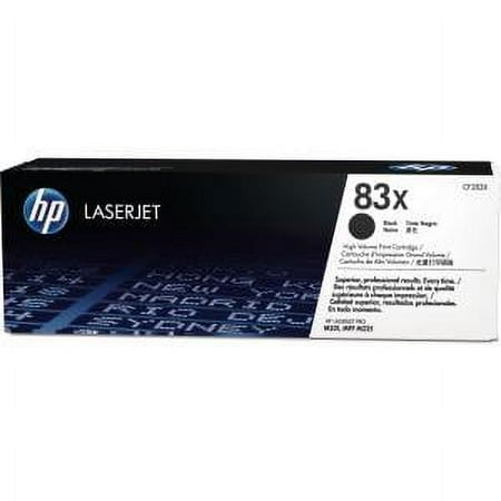 UPC: 0886112397708 | HP 83X (CF283X) Toner Cartridge  Black High Yield