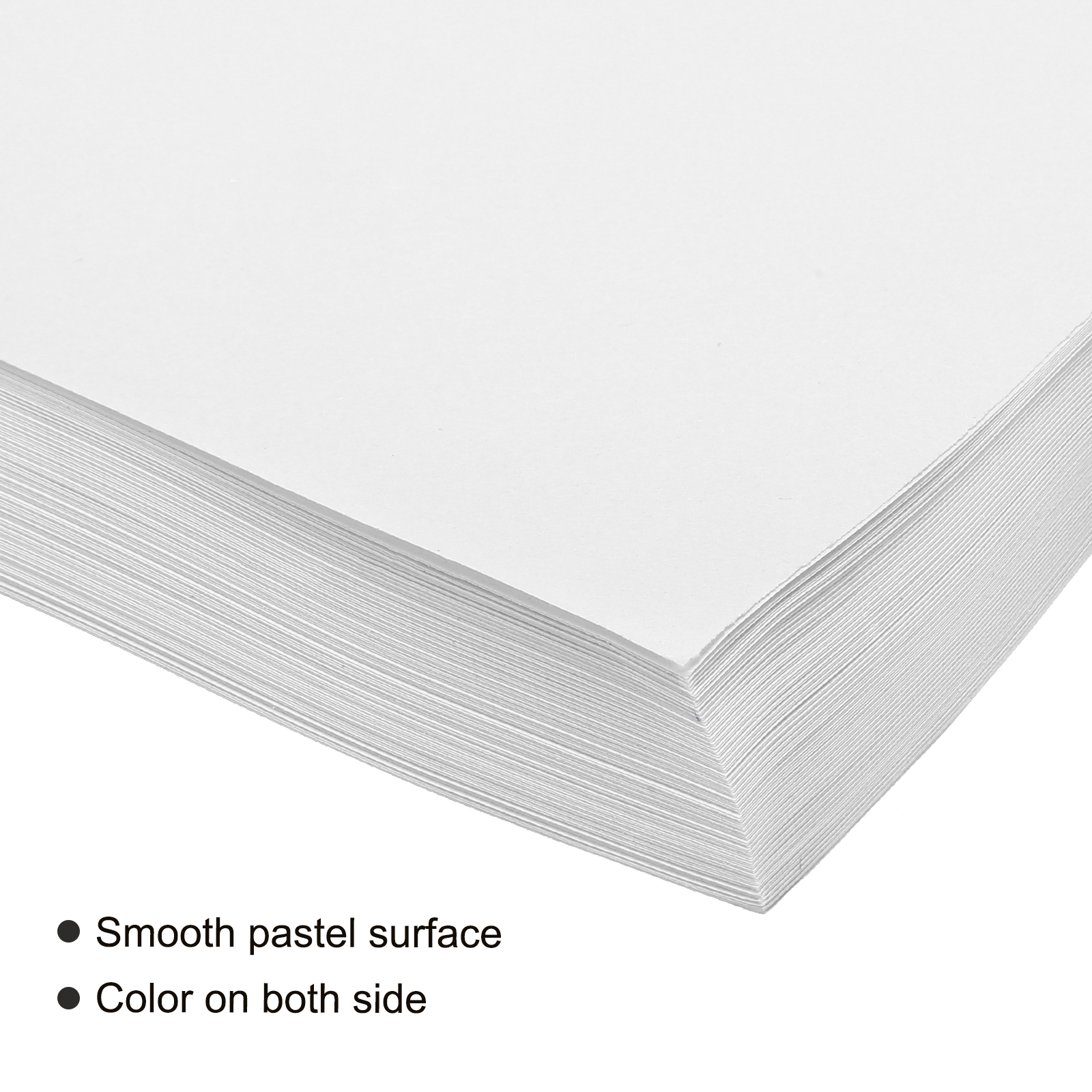 Uxcell 100 Sheet Origami Paper Double Sided White 11.7 x 8.3 inch Square Sheet for Art Craft Project, Beginners, Gifts Decor