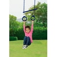 thumbnail image 6 of Trailside Cedar Swingset with Belt Swings and Trapeze Bar, All Wood, Hardware, and Assembly Instructions Included, 6 of 10