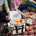 thumbnail image 5 of FORMRS Insulated Cooler Bag 24 Cans Capacity Soft Leakproof Lunch Box with Side Pockets, Fall Leaves, 5 of 7