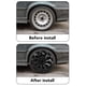 thumbnail image 3 of Tapa de Borde de la Rueda del AutomÓvil, Tapa del Cubo de la Rueda Universal Fit 4 PCS Protección, 3 of 7