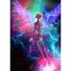 thumbnail image 1 of Diamond Painting (DB7125) Kit 5D DIY Hermosa Calavera Arte Cuadrado (NH546) 20X30cm Hugtrwg Para estrenar, 1 of 1