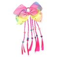 thumbnail image 3 of Miangastore Colorful Hair Ties Bowknot Hair Rings Creative Hair Rope Kids Ponytail Holder for Girls Pink Braid, 3 of 8