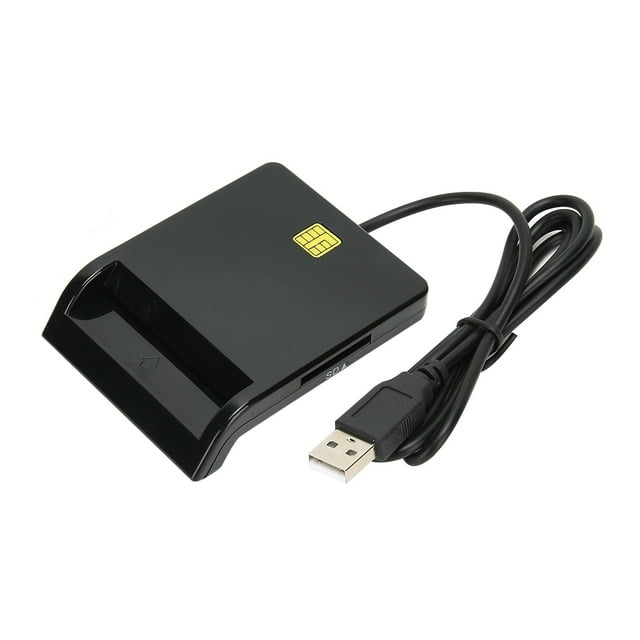 Smart Chip Reader, Built-in SD/MMC Protable Card Reader, For Desktop And Mobile Device All Kinds Of Touching Smart Card Operation